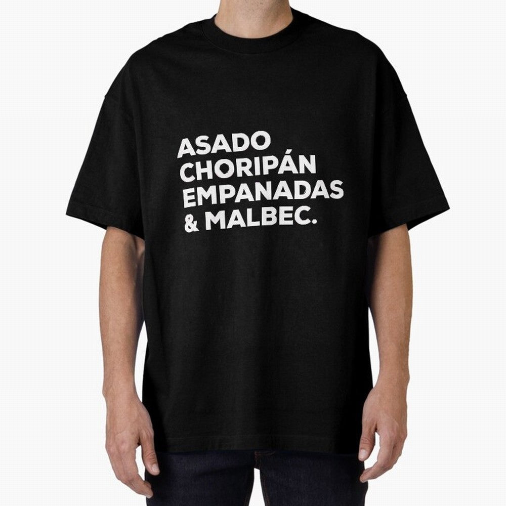 Argentine Cuisine Oversized T-Shirt Honor the Football Icons of FIFA World Cup 2026 USA Canada Mexico Capturing Neymar, Argentina Energy, Retro Football Energy, Iconic Rivalries, Trophy Chase Drama and Stadium Atmosphere; Perfect for Fans,