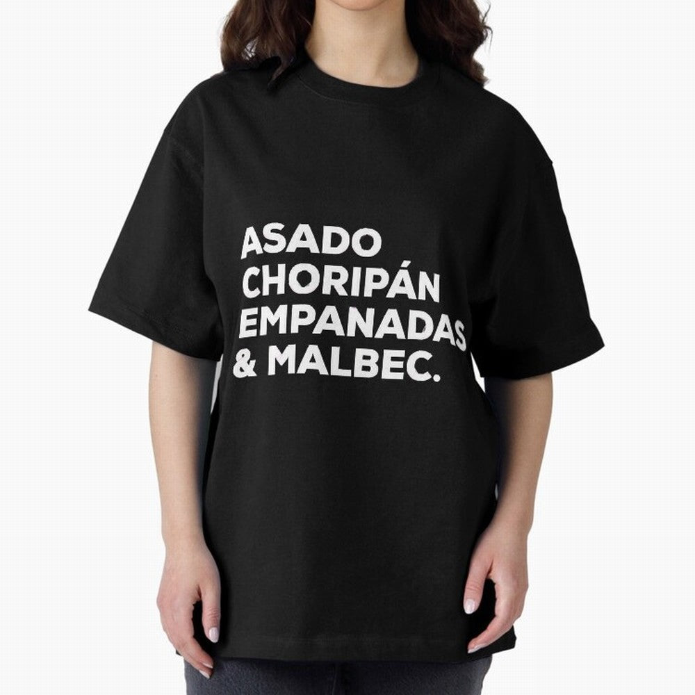 Argentine Cuisine Oversized T-Shirt Honor the Football Icons of FIFA World Cup 2026 USA Canada Mexico Capturing Neymar, Argentina Energy, Retro Football Energy, Iconic Rivalries, Trophy Chase Drama and Stadium Atmosphere; Perfect for Fans,