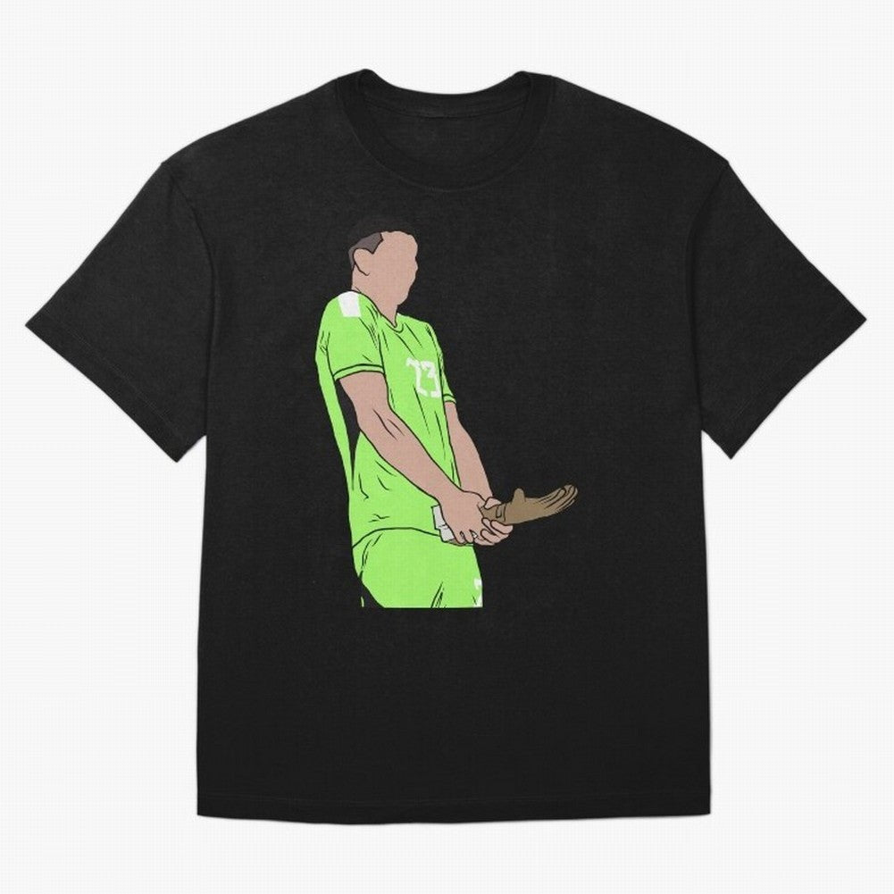 Emiliano Martinez Funny Celebration Classic T-Shirt Feel the Trophy Chase of Global Football Passion for FIFA World Cup 2026, Filled with Haaland and Mbappe, Spain, Stadium Chants, National Pride, Trophy Dreams and Unforgettable Football Memories;