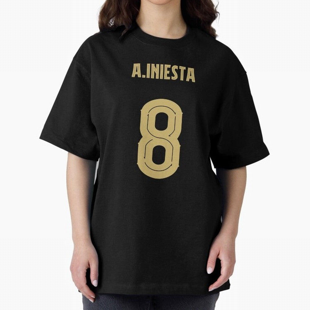 Iniesta Barcelona 8 Classic T-Shirt Back the Journey through Match Day Hype around FIFA World Cup 2026, Mbappe and Neymar, Spain, Retro Football Energy, Iconic Rivalries, Trophy Chase Drama and Stadium Atmosphere; Made for Die Hard Supporters,