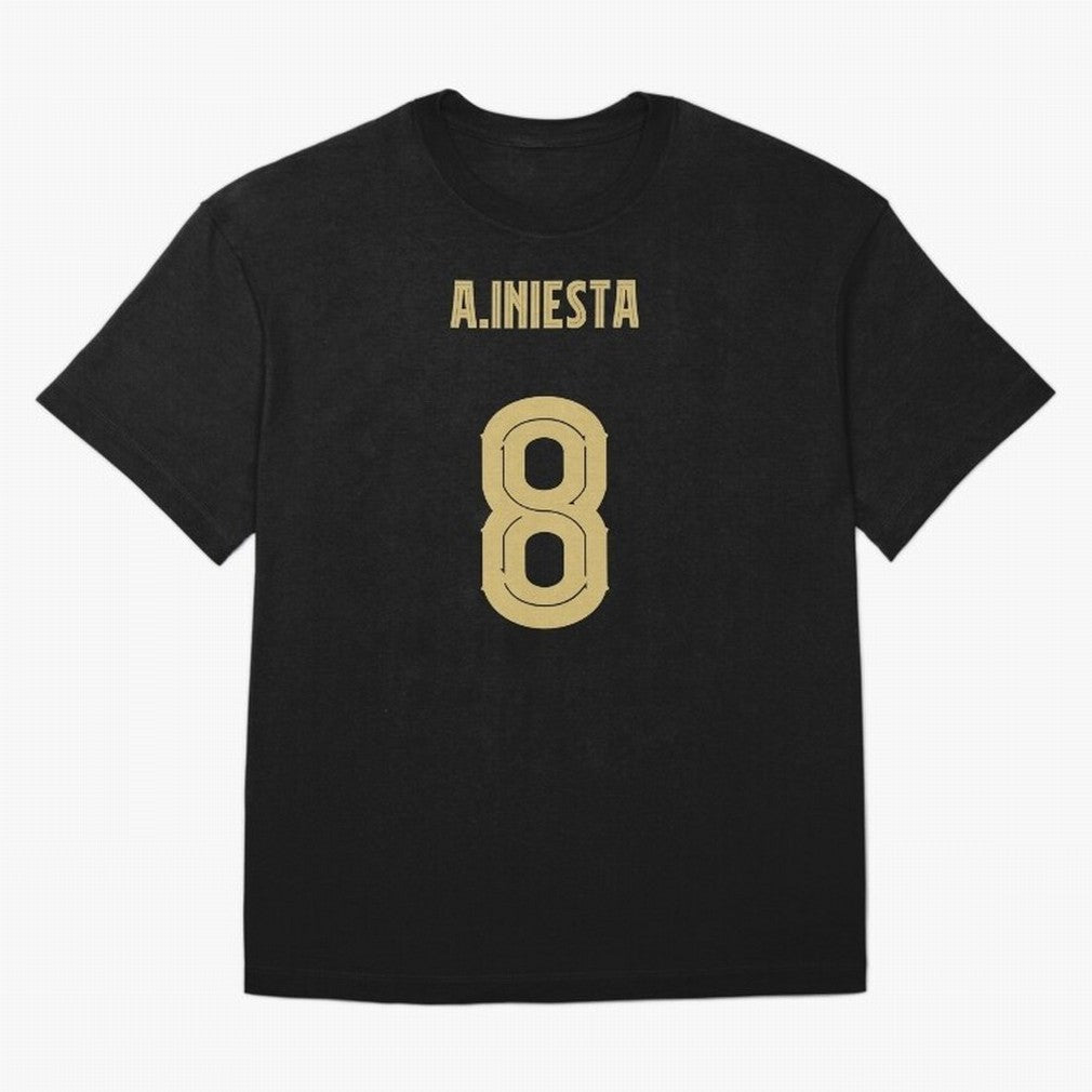 Iniesta Barcelona 8 Classic T-Shirt Back the Journey through Match Day Hype around FIFA World Cup 2026, Mbappe and Neymar, Spain, Retro Football Energy, Iconic Rivalries, Trophy Chase Drama and Stadium Atmosphere; Made for Die Hard Supporters,