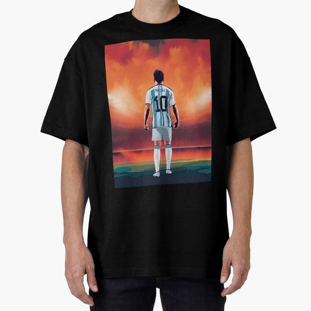 Lionel Leo Messi Graphic T-Shirt Carry National Pride through FIFA World Cup 2026 Spirit, Inspired by England, Messi, Sports Nostalgia, International Competition, Famous Players and Unforgettable Victories; Perfect for Fans, Collectors, Family