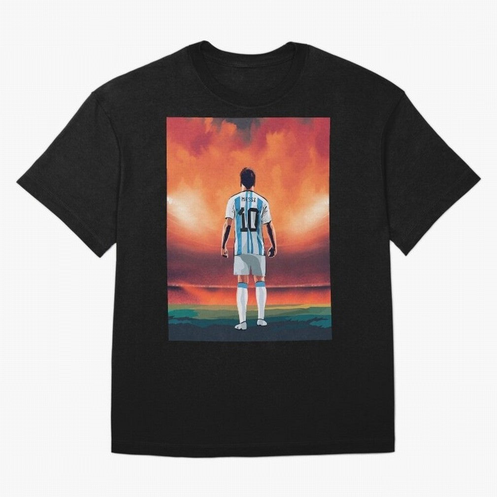 Lionel Leo Messi Graphic T-Shirt Carry National Pride through FIFA World Cup 2026 Spirit, Inspired by England, Messi, Sports Nostalgia, International Competition, Famous Players and Unforgettable Victories; Perfect for Fans, Collectors, Family