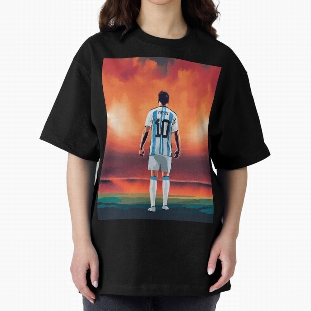 Lionel Leo Messi Graphic T-Shirt Carry National Pride through FIFA World Cup 2026 Spirit, Inspired by England, Messi, Sports Nostalgia, International Competition, Famous Players and Unforgettable Victories; Perfect for Fans, Collectors, Family