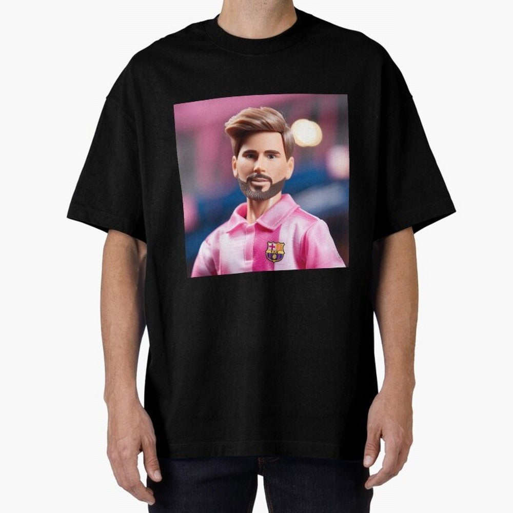If Messi were a Barbie doll... Premium T-Shirt Celebrate the Magic of FIFA World Cup 2026 Group Stage Spirit, Made for Brazil, Portugal and Argentina, Messi, Neymar and Mbappe, Stadium Memories, Football Loyalty, International Chants and