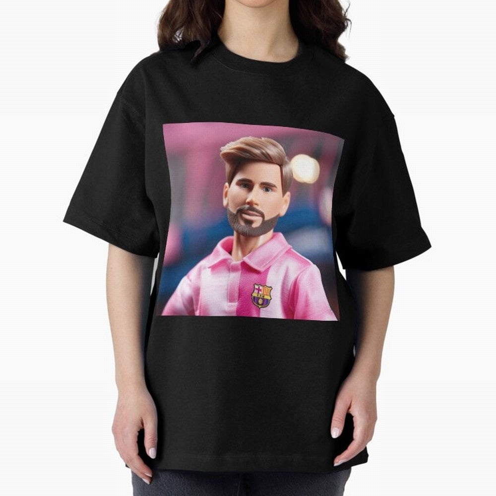 If Messi were a Barbie doll... Premium T-Shirt Celebrate the Magic of FIFA World Cup 2026 Group Stage Spirit, Made for Brazil, Portugal and Argentina, Messi, Neymar and Mbappe, Stadium Memories, Football Loyalty, International Chants and