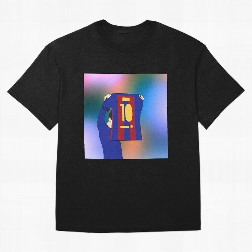Lionel Messi Premium T-Shirt Bring FIFA World Cup 2026 Centered on Messi, Neymar and Mbappe, Argentina, France and Brazil Energy, Global Supporter Spirit, Legendary Goals, National Colors and Tournament Celebration; Created for Match Day Parties,