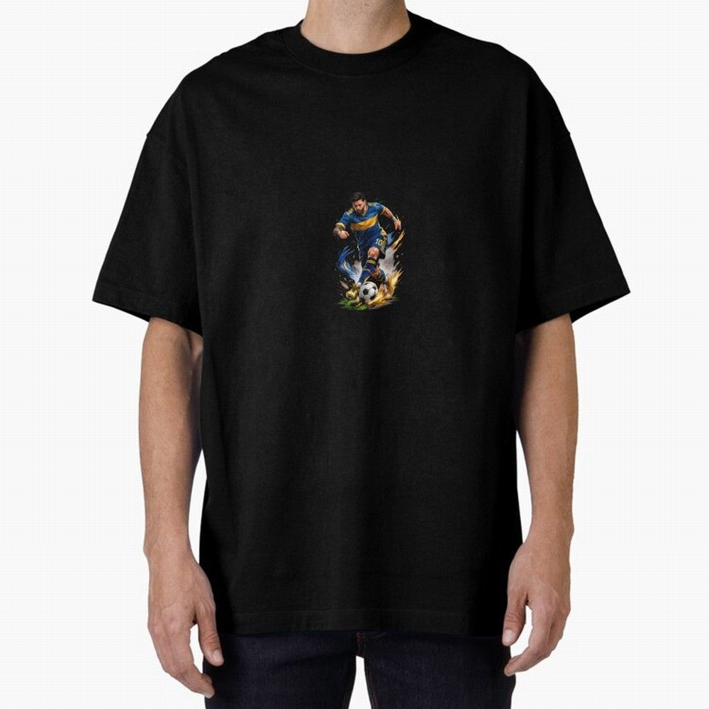 Messi Footballer Premium T-Shirt Follow the Final Road of FIFA World Cup 2026 USA Canada Mexico Built around Neymar, France Energy, Retro Football Energy, Iconic Rivalries, Trophy Chase Drama and Stadium Atmosphere; Ideal for Passionate Fans Who