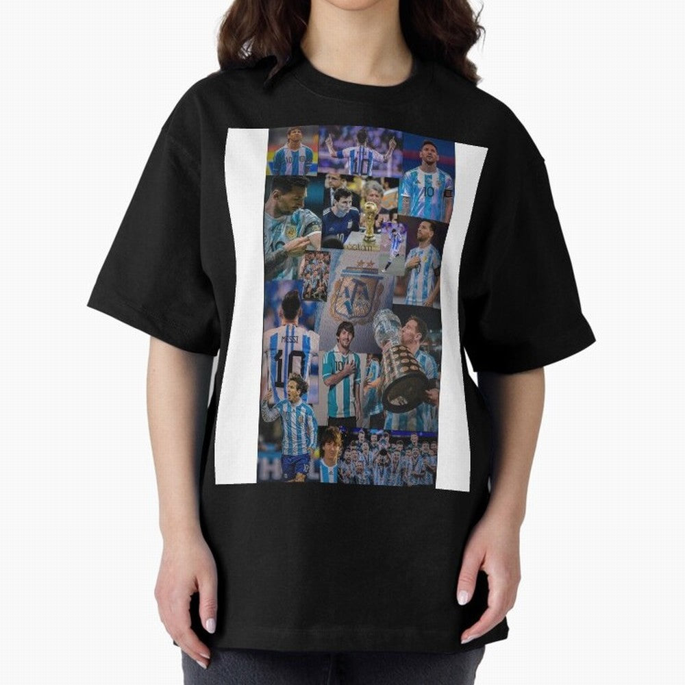 Lionel Messi Graphic T-Shirt Feel International Energy from FIFA World Cup 2026 Group Stage Celebrating Mbappe, England and Germany Energy, Champion Mindset, Group Stage Buzz, Knockout Tension and Passionate Fan Culture; Perfect for Supporters Who