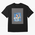 Lionel Messi Triumphant Argentina Portrait Graphic T-Shirt Enjoy the Biggest Football Party of Match Day Hype around FIFA World Cup 2026, CR7, Brazil, Portugal and Argentina, Championship Spirit, Famous Goals, Roaring Crowds and International