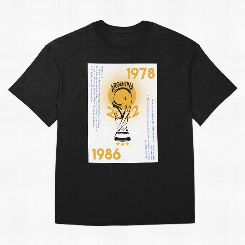 WORLD CHAMPIONS ARGENTINA Premium T-Shirt Bring Trophy Dreams to FIFA World Cup 2026 Group Stage Spirit, Inspired by Portugal, Haaland, Football Passion, Legendary Performances, Festival Vibes and Supporter Community; Perfect for Fans, Collectors,