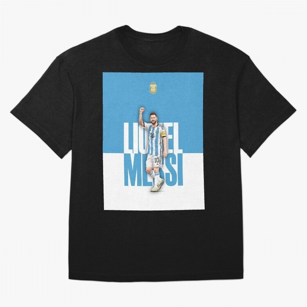 Lionel Messi - Iconic Soccer Legend Graphic T-Shirt Carry National Pride through Match Day Hype around FIFA World Cup 2026, Messi, England, Football History, Final Match Energy, Crowd Noise and Once in a Lifetime Moments; Built for Supporters