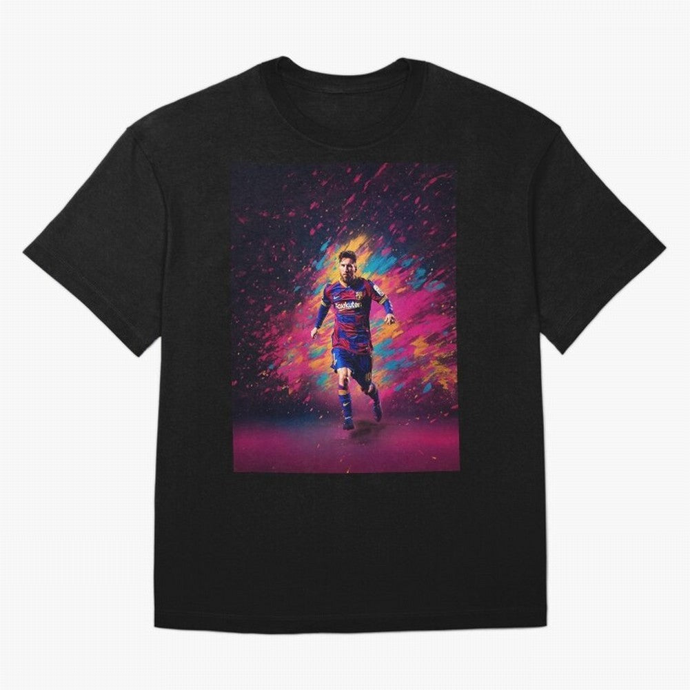 Lionel Messi Graphic T-Shirt Celebrate Soccer Greatness during FIFA World Cup 2026 Group Stage Highlighting Messi, Neymar and Mbappe, England and Germany Energy, Fan Favorite Moments, National Team Passion, Big Match Drama and Soccer History;