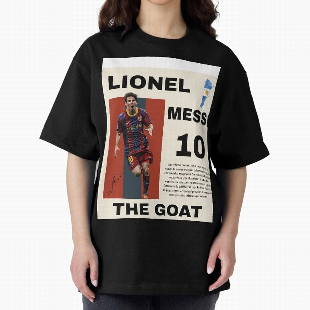 Messi 10 Graphic T-Shirt Celebrate Classic Football Spirit in Global Football Passion for FIFA World Cup 2026 USA Canada Mexico, Featuring Messi and Cristiano Ronaldo, England, France and Netherlands, Football Festival Excitement, Trophy Ambitions,
