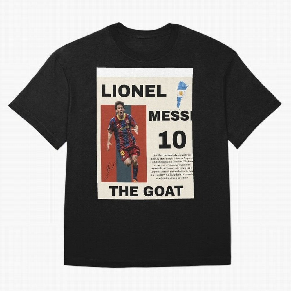 Messi 10 Graphic T-Shirt Celebrate Classic Football Spirit in Global Football Passion for FIFA World Cup 2026 USA Canada Mexico, Featuring Messi and Cristiano Ronaldo, England, France and Netherlands, Football Festival Excitement, Trophy Ambitions,