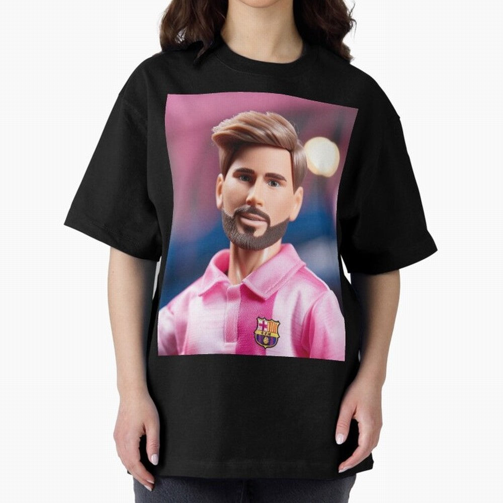 If Messi were a Barbie doll... Graphic T-Shirt Honor Match Day Hype around FIFA World Cup 2026 USA Canada Mexico, CR7, France, Retro Football Energy, Iconic Rivalries, Trophy Chase Drama and Stadium Atmosphere; Perfect for Fans, Collectors, Family