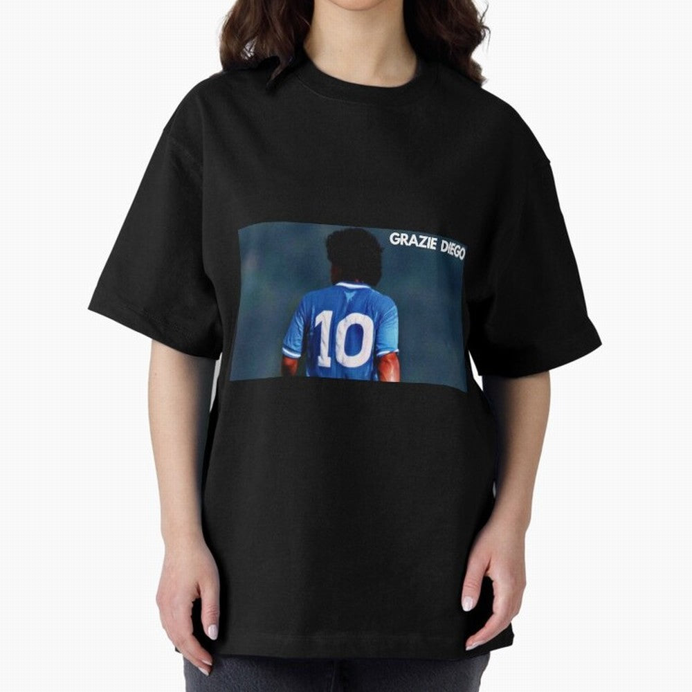 GRAZIE DIEGO! Classic T-Shirt Bring a Vintage Feel to FIFA World Cup 2026 Featuring Messi, Neymar and Mbappe, Netherlands Energy, Football Festival Excitement, Trophy Ambitions, Country Rivalries and Star Player Buzz; Made for Collectors Who Enjoy