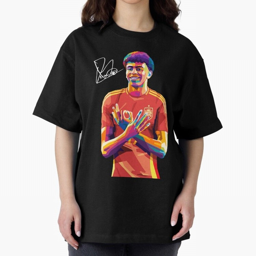 Lamine Yamal Wpap Pop Art Classic T-Shirt Keep Football History Alive during FIFA World Cup 2026 Group Stage Built around Mbappe and Neymar, Argentina, France and Brazil Energy, Retro Football Energy, Iconic Rivalries, Trophy Chase Drama and