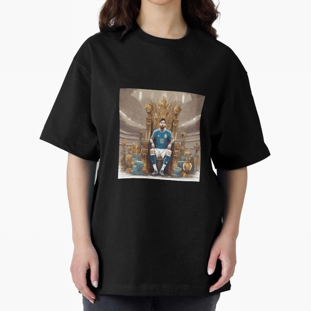 Messi Argentina Futbol Soccer King T-Shirt Classic T-Shirt Capture Stadium Memories from FIFA World Cup 2026 USA Canada Mexico Spirit, with England, Messi, CR7 and Mbappe, Sports Nostalgia, International Competition, Famous Players and