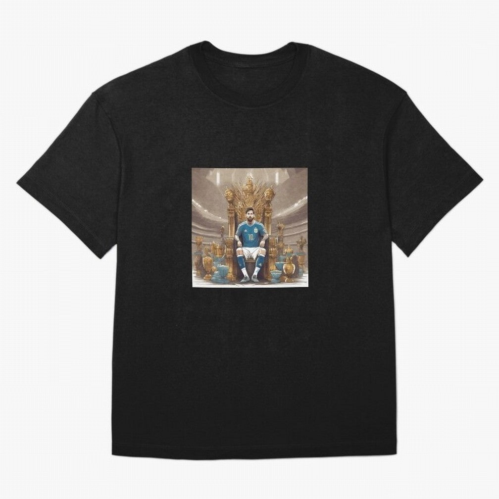 Messi Argentina Futbol Soccer King T-Shirt Classic T-Shirt Capture Stadium Memories from FIFA World Cup 2026 USA Canada Mexico Spirit, with England, Messi, CR7 and Mbappe, Sports Nostalgia, International Competition, Famous Players and