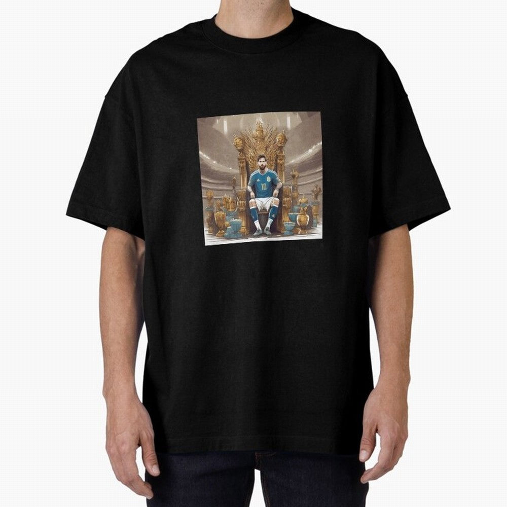 Messi Argentina Futbol Soccer King T-Shirt Classic T-Shirt Capture Stadium Memories from FIFA World Cup 2026 USA Canada Mexico Spirit, with England, Messi, CR7 and Mbappe, Sports Nostalgia, International Competition, Famous Players and