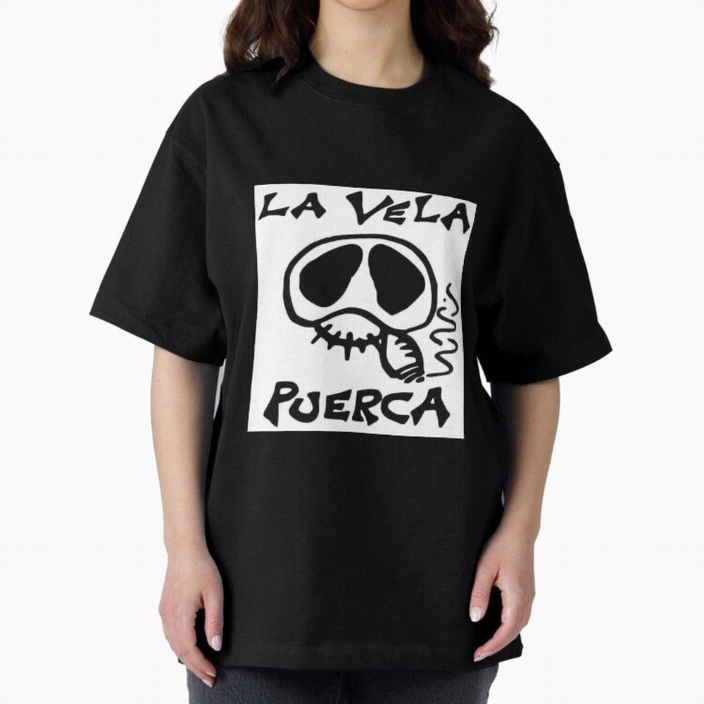 THE CANDLE PUERCA ROCK Oversized T-Shirt Treasure Global Football Passion for FIFA World Cup 2026 USA Canada Mexico, Built around Messi, Portugal, Spain and Germany, Football Passion, Legendary Performances, Festival Vibes and Supporter Community;