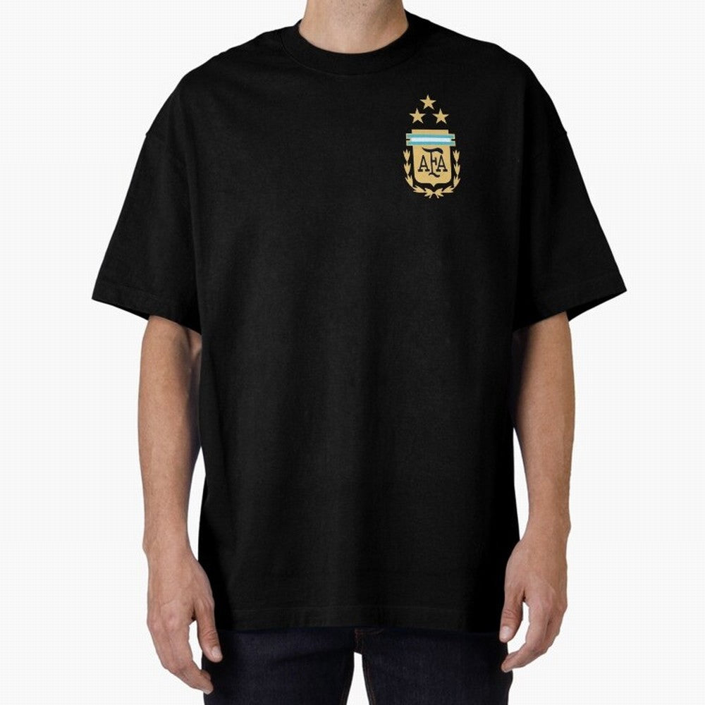 Argentina 3 Stars Classic T-Shirt Showcase FIFA World Cup 2026 USA Canada Mexico Spirit, Centered on Germany, Mbappe and Neymar, Vintage Soccer Flavor, Modern Football Stars, National Flags and Final Night Emotion; Ideal for Fans Who Follow Messi,