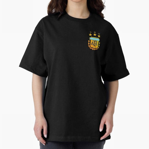 AFA ARGENTINA CHAMPION QATAR 2022 3 STARS Oversized T-Shirt Support Iconic Players in the FIFA World Cup 2026 Journey through CR7 and Messi Highlights, England and Germany Pride, Global Supporter Spirit, Legendary Goals, National Colors and