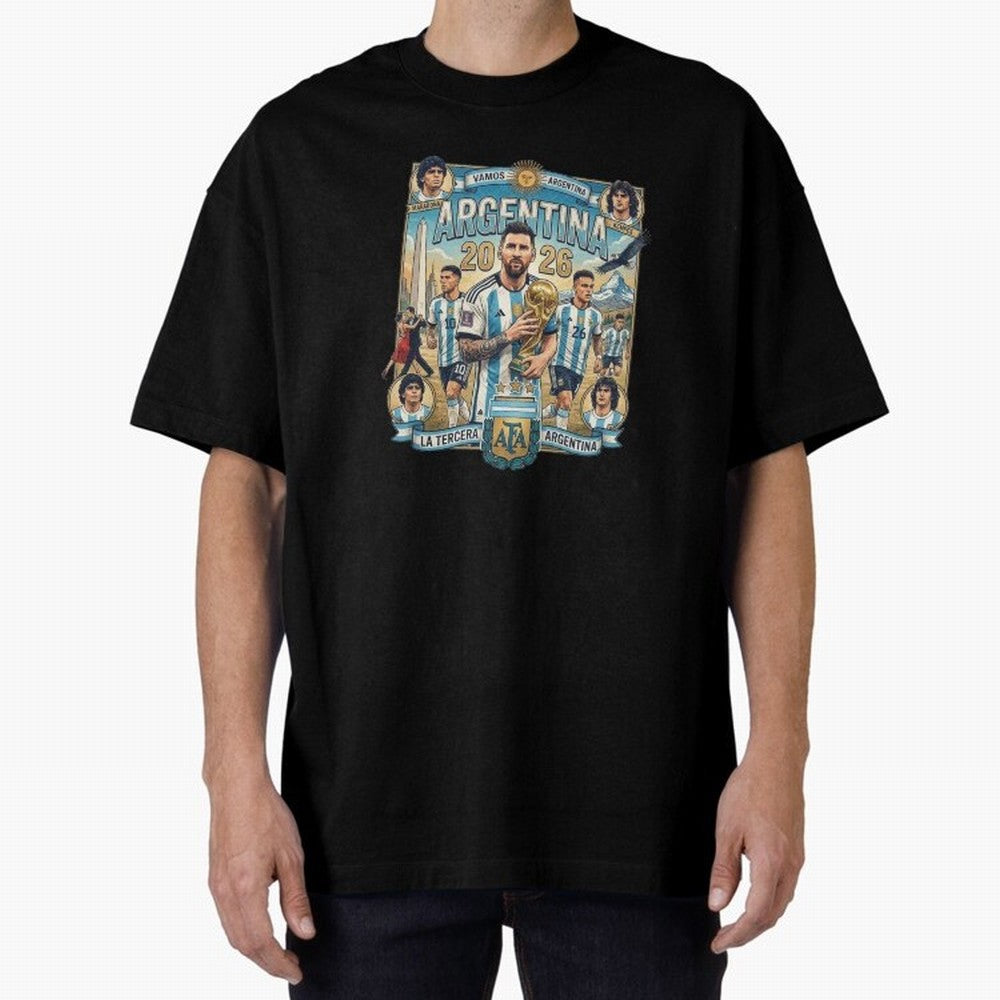 Argentina 2026 ¨C Copa Mundial Spirit Classic T-Shirt Enjoy the Biggest Football Party of FIFA World Cup 2026 Group Stage Spirit, with Netherlands, CR7 and Messi, Tournament Hype, Historic Matchups, Family Viewing Parties and Global Sports Pride;