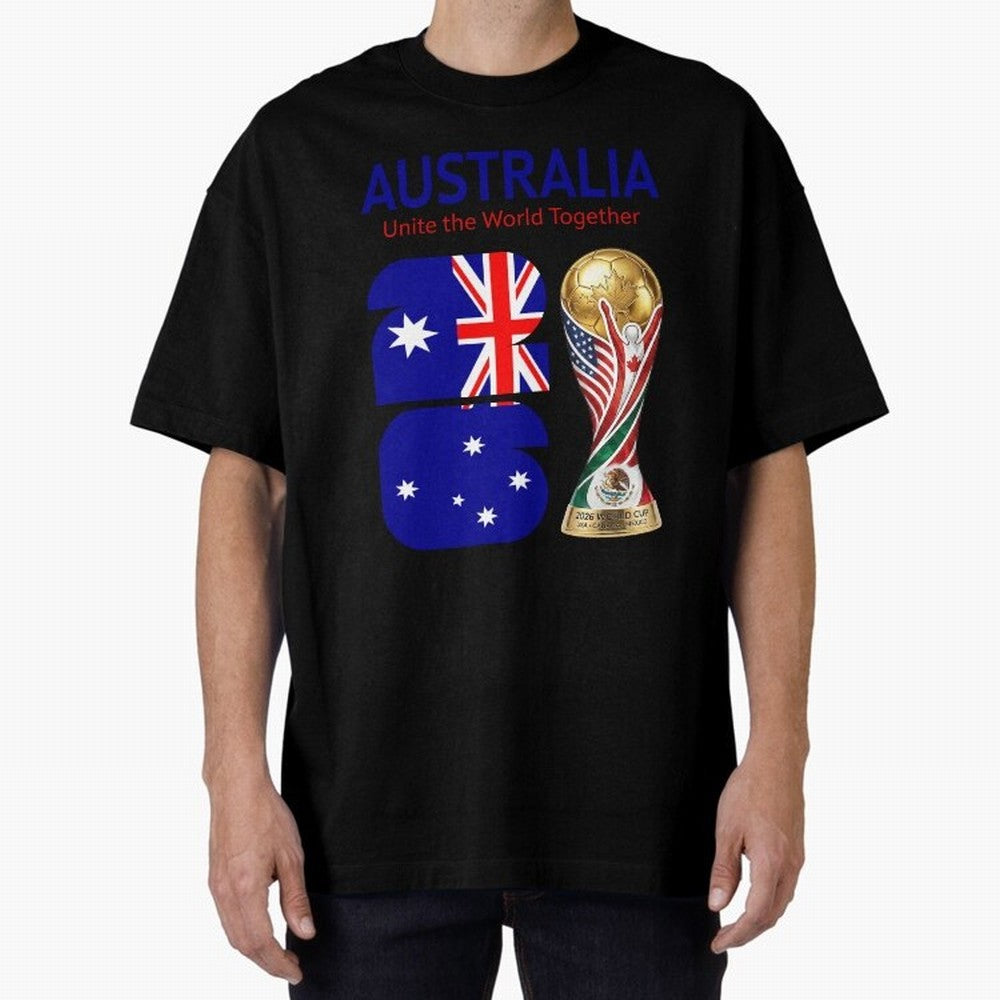 World Cup 2026, AUSTRALIA Classic T-Shirt Capture Stadium Memories from FIFA World Cup 2026 Group Stage Built around Neymar, Germany Energy, Classic Soccer Heritage, Championship Pressure, Fan Loyalty and International Pride; Perfect for Supporters