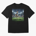 Rabbit Is Veritable Messi on the Soccer Pitch Oversized T-Shirt Follow the Road to FIFA World Cup 2026 USA Canada Mexico Spirit, Celebrating Portugal, Cristiano Ronaldo, Haaland and CR7, Classic Soccer Heritage, Championship Pressure, Fan Loyalty