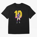 Messi sticker Oversized T-Shirt Celebrate Soccer Greatness during Global Football Passion for FIFA World Cup 2026 USA Canada Mexico, Highlighting Messi, England, Supporter Pride, Iconic Celebrations, Legendary Names and Global Match Day Energy;