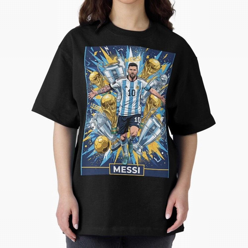 MESSI The Golden Legend Classic T-Shirt Build FIFA World Cup 2026 Group Stage Inspired by Messi, Neymar and Mbappe, Netherlands Energy, Vintage Soccer Flavor, Modern Football Stars, National Flags and Final Night Emotion; Ideal for Fans Who Follow