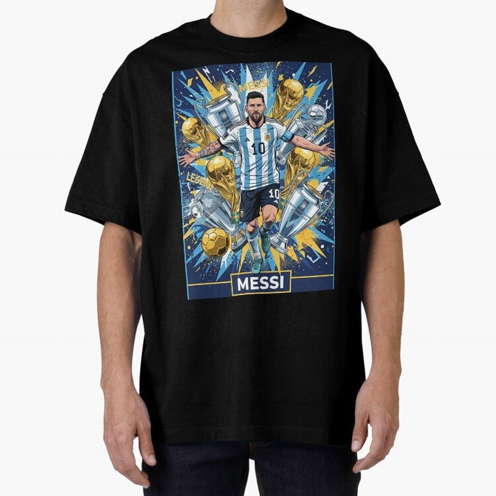 MESSI The Golden Legend Classic T-Shirt Build FIFA World Cup 2026 Group Stage Inspired by Messi, Neymar and Mbappe, Netherlands Energy, Vintage Soccer Flavor, Modern Football Stars, National Flags and Final Night Emotion; Ideal for Fans Who Follow