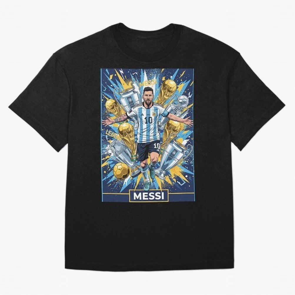 MESSI The Golden Legend Classic T-Shirt Build FIFA World Cup 2026 Group Stage Inspired by Messi, Neymar and Mbappe, Netherlands Energy, Vintage Soccer Flavor, Modern Football Stars, National Flags and Final Night Emotion; Ideal for Fans Who Follow