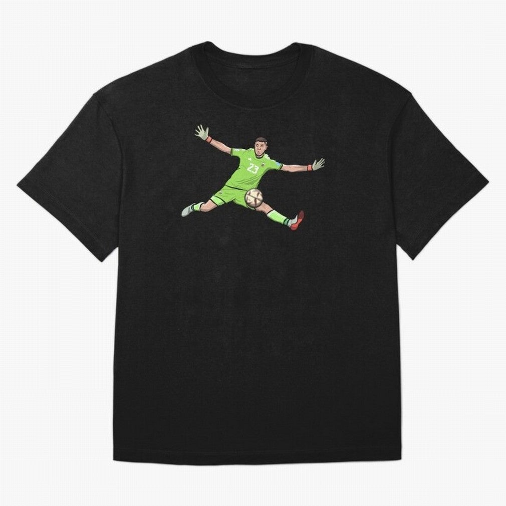 Emi 'Dibu' Martinez, the Heroic Save! Classic T-Shirt Feel the Trophy Chase of Global Football Passion for FIFA World Cup 2026, Inspired by CR7 and Messi, France, Stadium Chants, National Pride, Trophy Dreams and Unforgettable Football Memories;