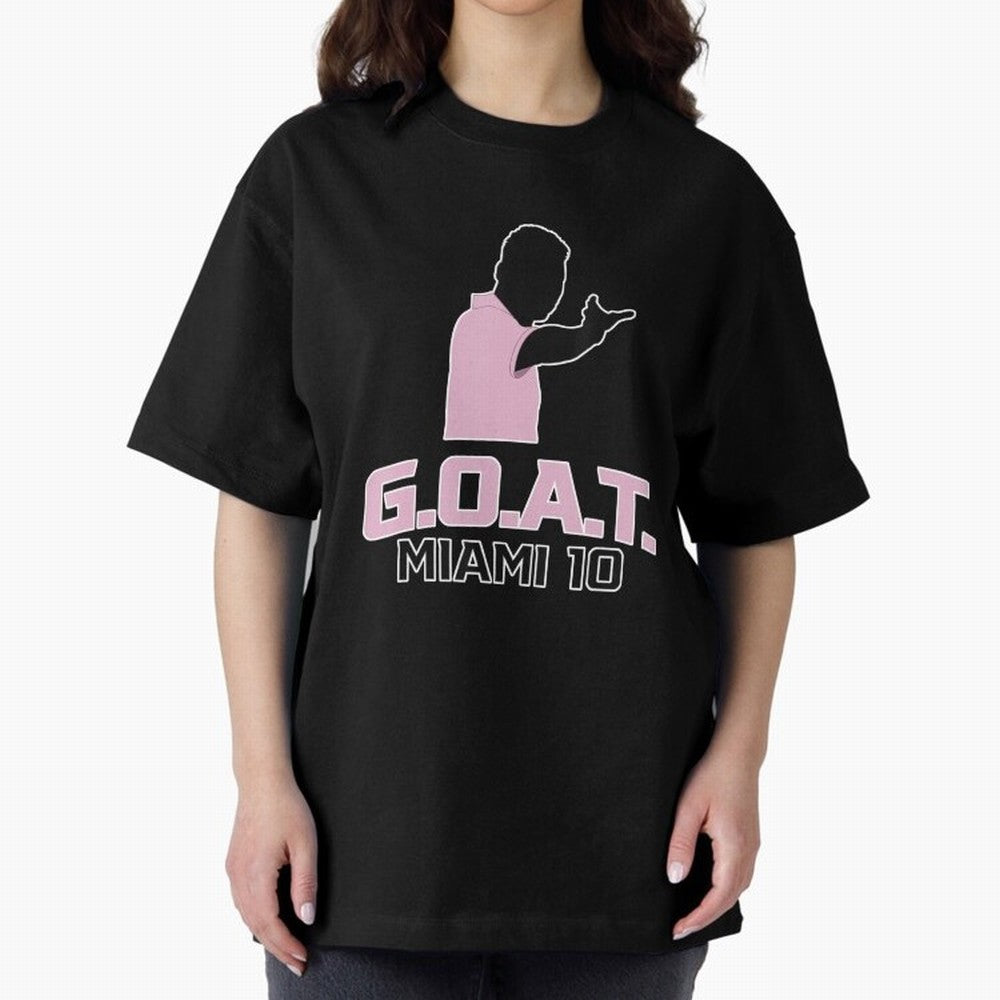 GOAT - MIAMI 10 Classic T-Shirt Step into Match Day Hype around FIFA World Cup 2026 USA Canada Mexico, Mbappe and Neymar, Argentina, France and Brazil, Football Festival Excitement, Trophy Ambitions, Country Rivalries and Star Player Buzz; Created