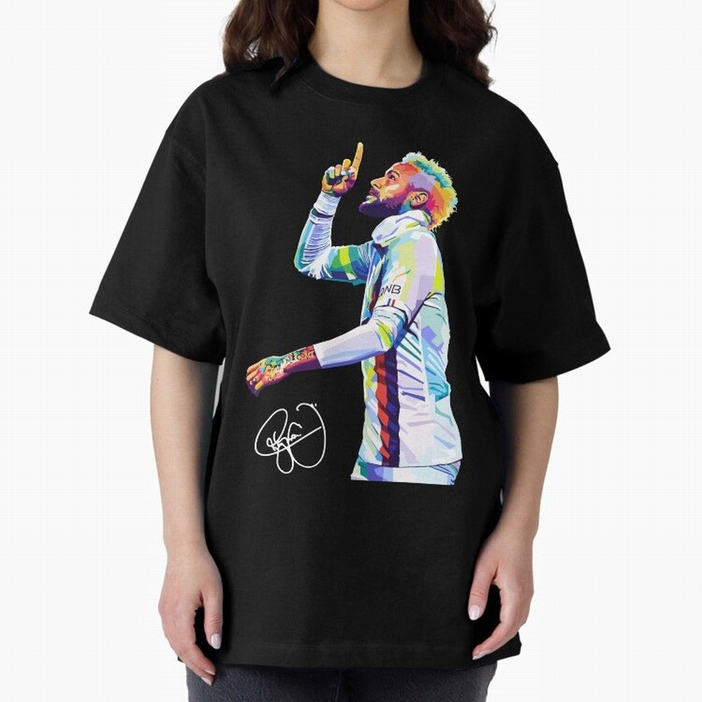 Neymar Jr Football Wpap Pop Art Classic T-Shirt Celebrate Supporters United by FIFA World Cup 2026 USA Canada Mexico Connected to Mbappe, England and Germany Energy, Soccer Culture, Superstar Moments, National Team Dreams and Competitive Fire;