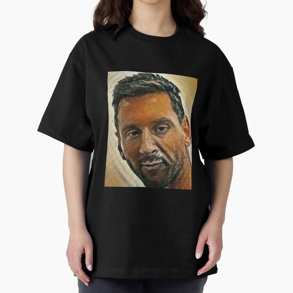 Messi Oversized T-Shirt Back Your Heroes with Match Day Hype around FIFA World Cup 2026, Cristiano Ronaldo, Spain, Football History, Final Match Energy, Crowd Noise and Once in a Lifetime Moments; Perfect for Supporters Who Want Bold Football