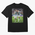 Messi x Alvarez Semifinal Classic T-Shirt Show Up for the Glory of Global Football Passion for FIFA World Cup 2026 Group Stage, Built around CR7, Portugal, Retro Football Energy, Iconic Rivalries, Trophy Chase Drama and Stadium Atmosphere; Built