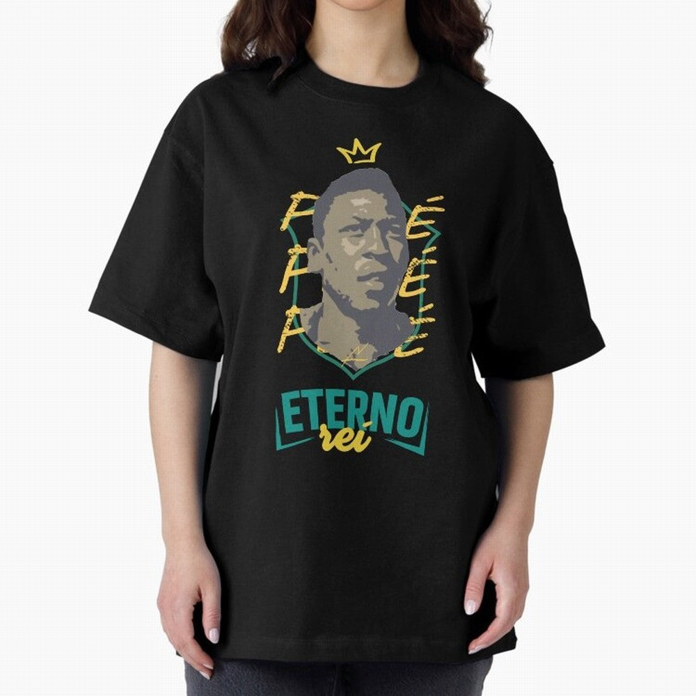 Messi and Neymar wearing a Pele t-shirt - Pel¨¦ Eterno - Pele Forever Rei Classic T-Shirt Get Ready for FIFA World Cup 2026 USA Canada Mexico Spirit, Built around Brazil, Messi, CR7 and Mbappe, Game Day Rituals, Football Legends, Country Pride and