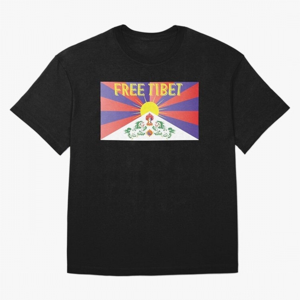 Free Tibet Movement Oversized T-Shirt Celebrate the Biggest Stage of FIFA World Cup 2026 Spirit, Driven by Argentina and Brazil, Neymar, Haaland and Cristiano Ronaldo, Goal Celebration Energy, Supporter Heritage, Football Icons and Worldwide
