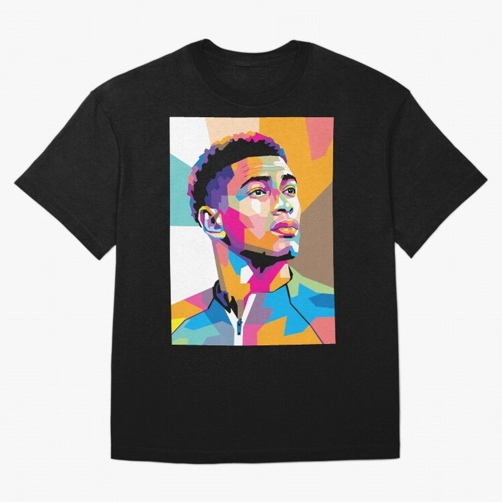 Jude Bellingham in WPAP Style Classic T-Shirt Celebrate Fan Favorites in the FIFA World Cup 2026 Group Stage Journey through Haaland Highlights, Argentina, France and Brazil Pride, Sports Nostalgia, International Competition, Famous Players and