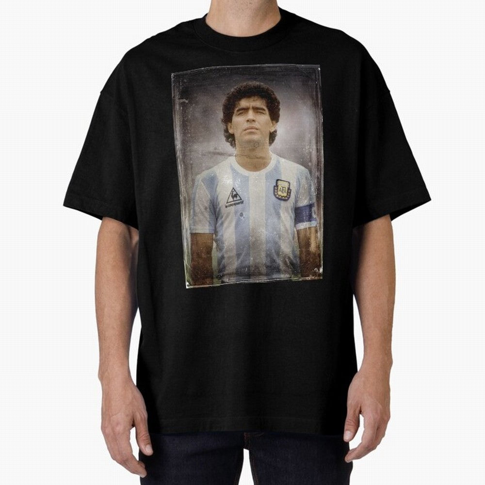 Diego Maradona Classic T-Shirt Celebrate Fan Culture around Global Football Passion for FIFA World Cup 2026, Centered on Messi, Argentina and Brazil, Global Supporter Spirit, Legendary Goals, National Colors and Tournament Celebration; Great for