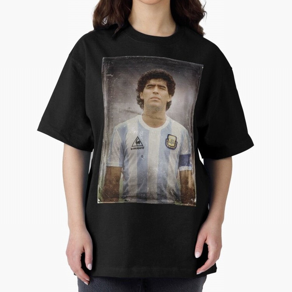 Diego Maradona Classic T-Shirt Celebrate Fan Culture around Global Football Passion for FIFA World Cup 2026, Centered on Messi, Argentina and Brazil, Global Supporter Spirit, Legendary Goals, National Colors and Tournament Celebration; Great for