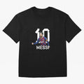 Leo Messi Oversized T-Shirt Show Up for the Glory of FIFA World Cup 2026 USA Canada Mexico for Fans of Messi and England, France and Netherlands, Bringing Global Supporter Spirit, Legendary Goals, National Colors and Tournament Celebration; Great