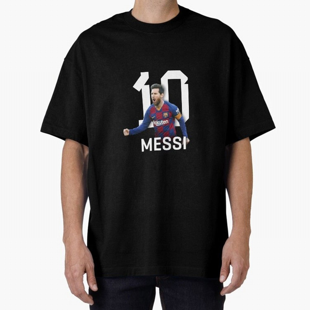 Leo Messi Oversized T-Shirt Show Up for the Glory of FIFA World Cup 2026 USA Canada Mexico for Fans of Messi and England, France and Netherlands, Bringing Global Supporter Spirit, Legendary Goals, National Colors and Tournament Celebration; Great