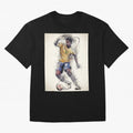 Ronaldinho Classic T-Shirt Celebrate Fan Culture around Global Football Passion for FIFA World Cup 2026 USA Canada Mexico, Featuring Messi, Portugal, Spain and Germany, Football Passion, Legendary Performances, Festival Vibes and Supporter