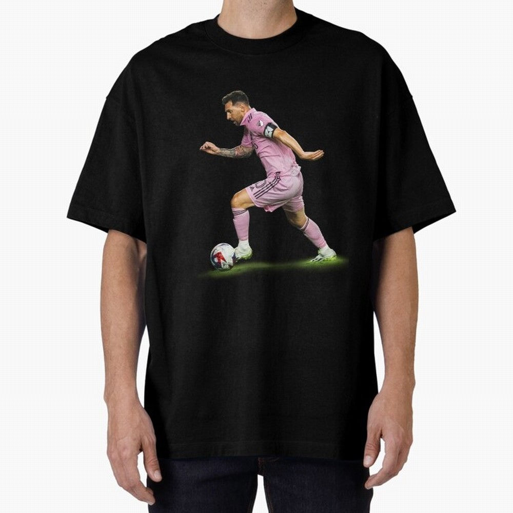 Messi Inter Miami Soccer Art ¨C Football Legend in Pink Jersey Classic T-Shirt Mark FIFA World Cup 2026 USA Canada Mexico Spirit, Driven by Argentina, Messi, Neymar and Mbappe, Game Day Rituals, Football Legends, Country Pride and the Road to the