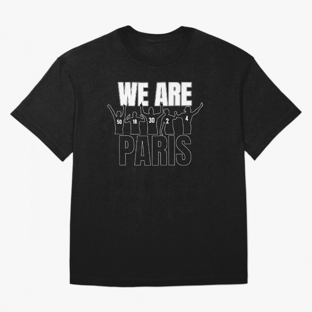We are Paris Oversized T-Shirt Make the Season About the FIFA World Cup 2026 Group Stage Journey through Haaland and Mbappe Highlights, France Pride, Stadium Chants, National Pride, Trophy Dreams and Unforgettable Football Memories; Great for